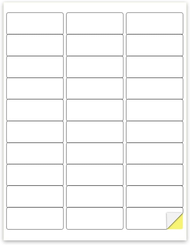 Address Labels 1" x 2-5/8" Sticker Paper - Image 5