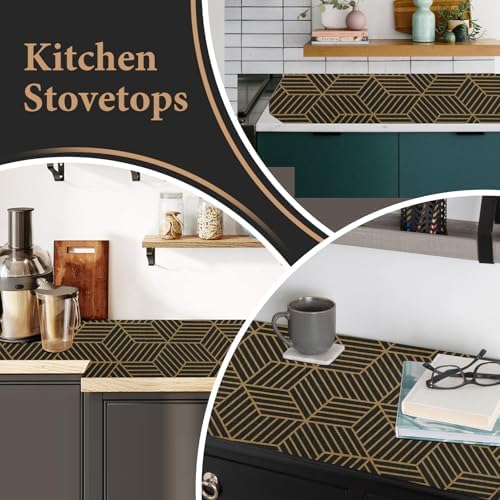 Shelf Liners for Kitchen Cabinets 23.6in x 30FT Non Adhesive Cabinet Liner - Image 6