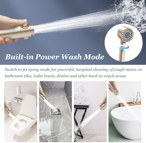 FEELSO Filtered Shower Head with Handheld, High Pressure Shower Filter Head - Image 7