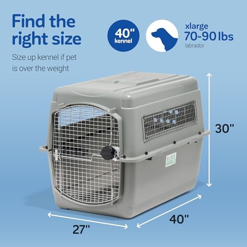 Petmate Sky Kennel for Air Travel, 40in Dog Crate for Pets 70 to 90lbs - Image 4