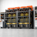 Heavy Duty Metal Shelving Units, Garage Shelves & Storage System by BIZOEIRON
