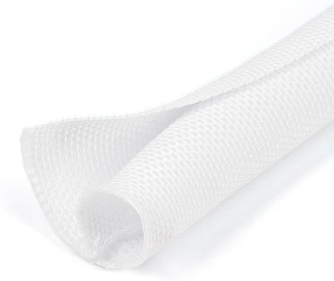 1-1/4 inch Split Braided Cable Management Sleeve by HOLED