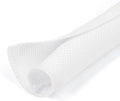 1 inch Split Braided Cable Management Sleeve by HOLED