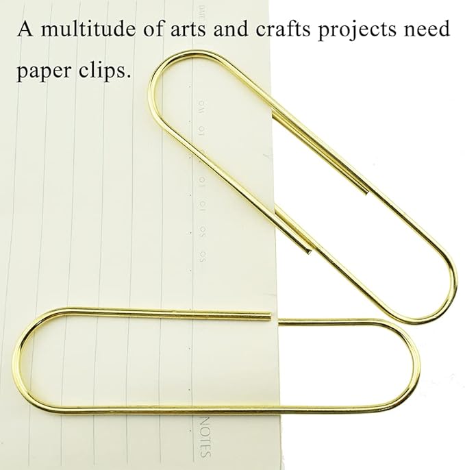 HAHIYO Paper Clips Sturdy 4 inches Length 14 Pack Paperclips Heavy Duty Tight - Image 5
