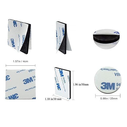 Double Sided Foam Tape Strong Pad Mounting - Image 2