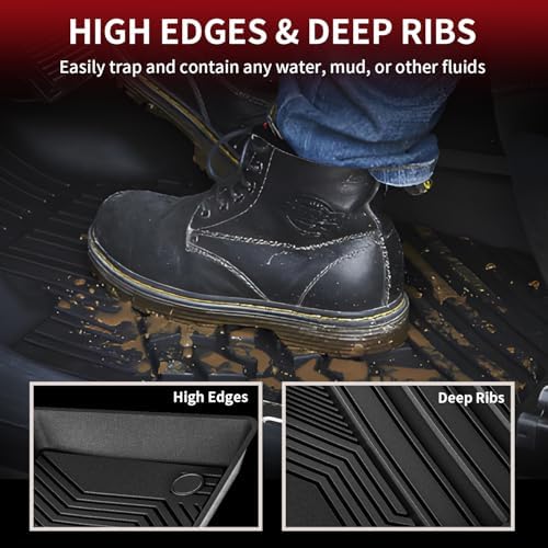 LASFIT Floor Mats for Toyota Camry 2018-2024 (Only Fit Gas & FWD) - Image 4