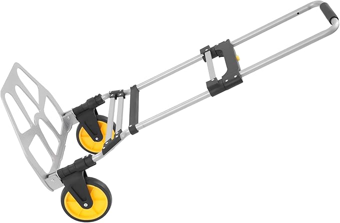 Folding Stair Climbing Cart Trolley 309 Lbs Capacity, Heavy Duty Aluminum Hand by Unknown