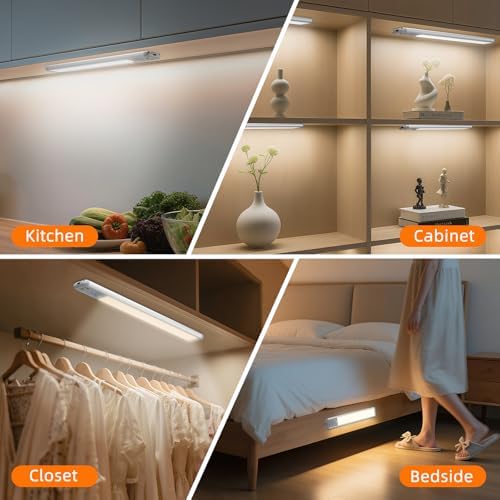 Under Cabinet Lighting Wireless, 15inch Motion Sensor Light Indoor, 3Pack - Image 7