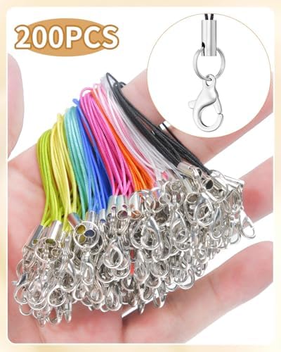 MKCYD Phone Charms Strap with Lobster Claw Clasps, Lanyard Straps - Image 2