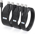 3-Pack USB C to USB C Fast Charging Cable for Samsung Charger Cord by TZBAY