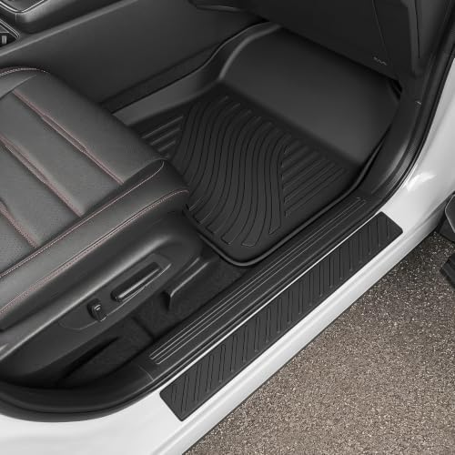 AUXKO Floor Mats Upper Cargo+Backrest Mat Door Sill for 2026-2023 Honda CRV - Image 5