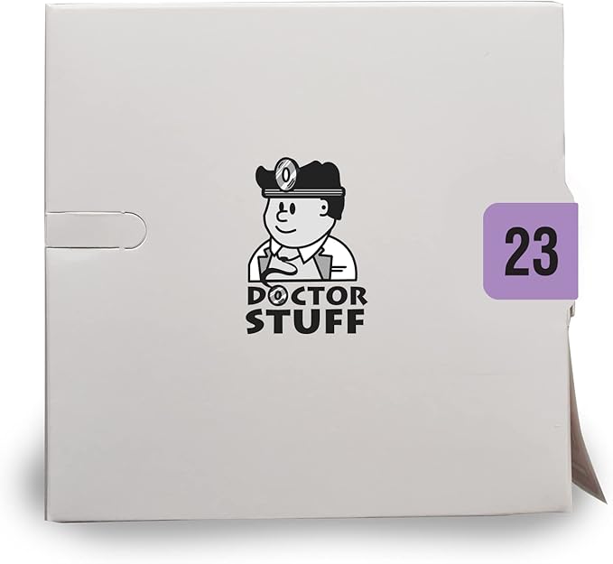 2023 Year Stickers, Doctor Stuff 2023 Chart Stickers, Fluorescent Violet Colored - Image 3