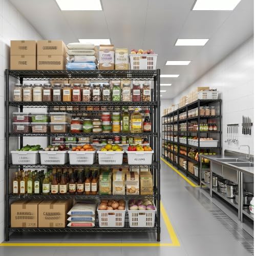 REIBII Storage Shelves, 3840LBS Heavy Duty&Adjustable Height for Basement - Image 6