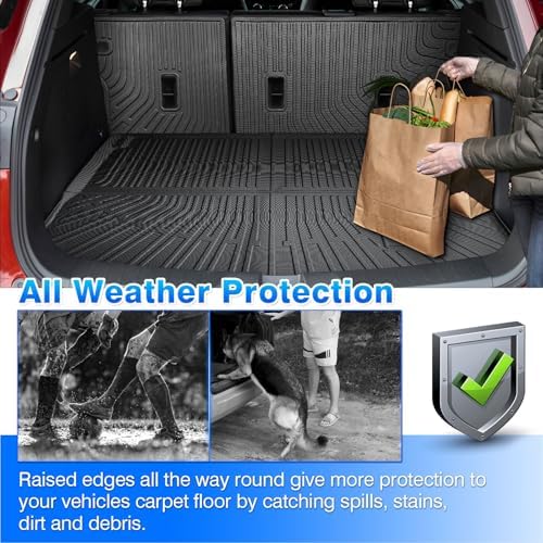 Cartist Floor Mats for Chevy Trailblazer FWD 2021-2025 2026, All Weather Cargo Liner for Trailblazer Accessories, Heavy Duty Car Mats, Car Accessories (Only Fit Cargo in Upper Deck Position) - Image 6
