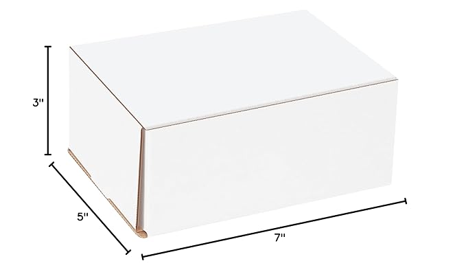 Box USA Small Shipping Boxes 7" x 5" x 3", Bulk - Image 9