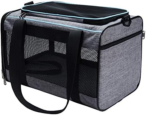Vceoa 17.5"x11"x11" Pet Carrier for Cats - Image 2