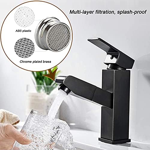 20 Sets of Faucet Aerators with Gaskets 2.2 GPM Plug-in Restrictor Replacement Parts for Bathroom or Kitchen Plug-in Aerators (stainless Steel and Green) - Image 5