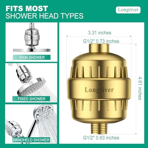 Longriver R7 Shower Filter High Put Shower Water Filter for Hard Water - Image 5