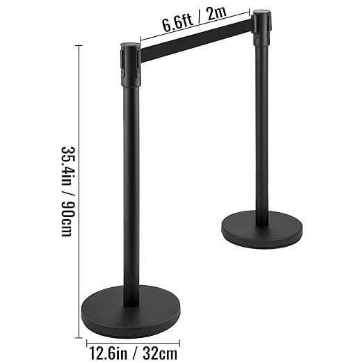 VEVOR Crowd Control Stanchion, Stanchion Set - Image 8