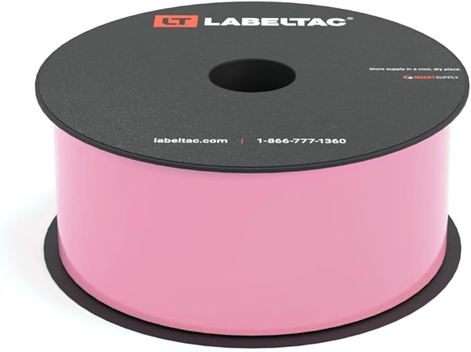 LT4/LT4P/LTPX Label Supply 2" x 150' Pink by LabelTac
