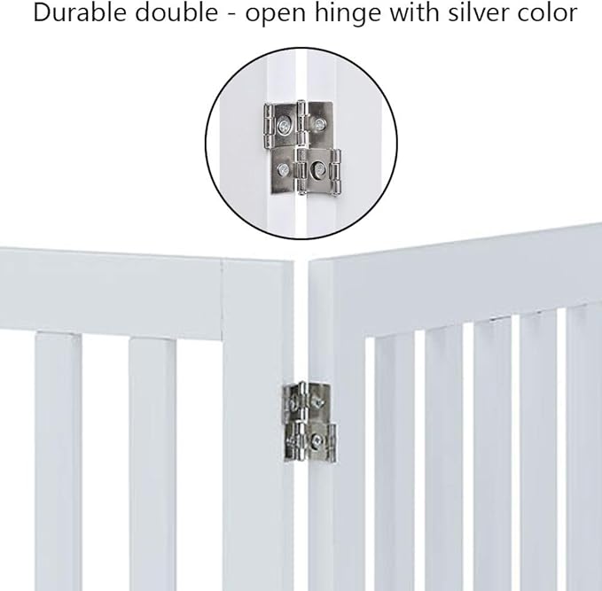 unipaws 36”H Free Standing Pet Gate - Image 4