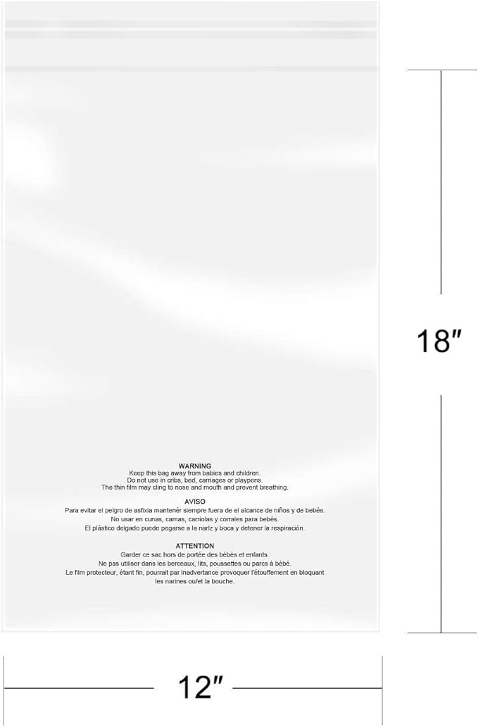 iMailer - 200 Pcs - 12" x 18" Poly Bags - Image 2