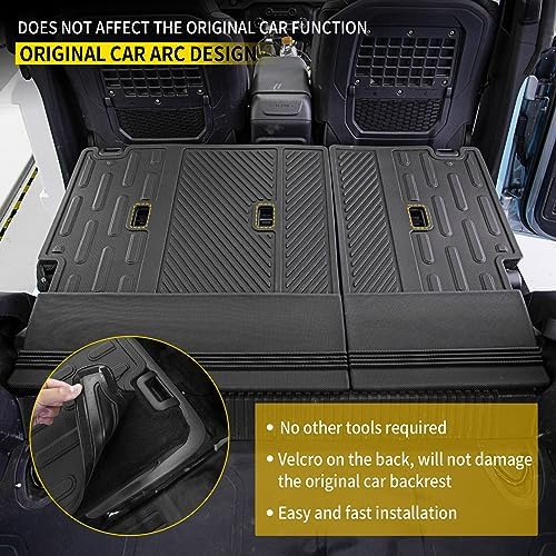Cargo Mat Compatible with 2021-2025 2026 Ford Bronco - Image 3