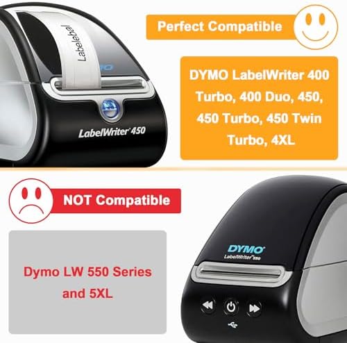(3600 Labels/3-Proof 1" Core) Labelebal Replacement for DYMO 30256, 2-5/16" x 4"(59 mm x 101 mm) Direct Thermal Labels Postage Address Shipping Labels Compatible for DYMO & Rollo & Zebra Printer - Image 2