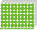 1400 PCS Green Dot Stickers Round Coding Labels Circle Polka Dots for Office, Classroom, Papers Etc by ZACOOL