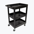 FSE 373-SEC111-B 24" x 18" Plastic Utility Tub Cart by FoodServiceEssentials