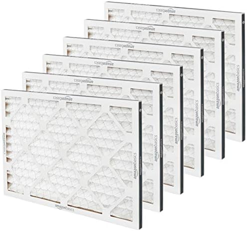 Amazon Basics 14x20x1 Air Filter, MERV 8 AC Furnace Filters, Allergen Control , Electrostatic, Removes Dust Pollen and Lint, 6-Pack (Actual Size: 13.75" x 19.75" x 0.75") - Image 3