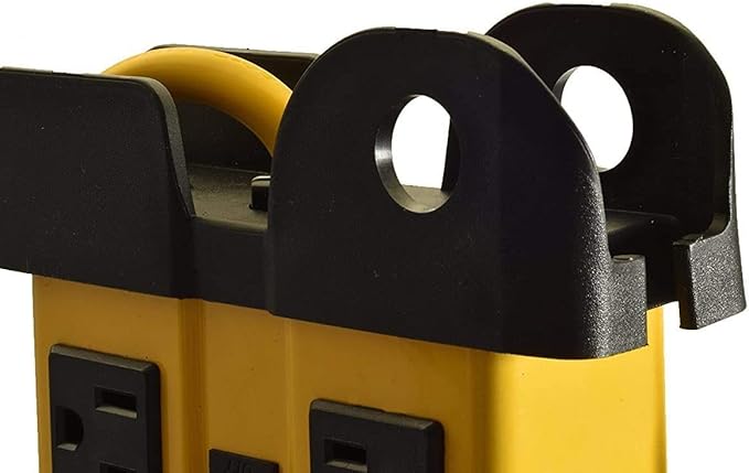 Digital Energy 15 Foot Long Surge Protector 8-Outlet Heavy Duty Metal Mountable - Image 5