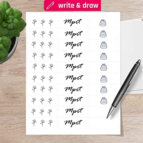 1" x 2-5/8" Shipping Address Labels 30000 Label Stickers Paper for Laser/Inkjet Printer 30 per Page Printable Mailing Labels - Matte, 1000 Sheets - Image 4