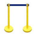 VIP Crowd Control Retractable Belt Stanchion Queue Safety Barrier Set by CrowdControlCenter
