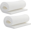 Frienda 2 Pcs Upholstery Foam 1" x 24" x 72" High Density Cushion White by Frienda