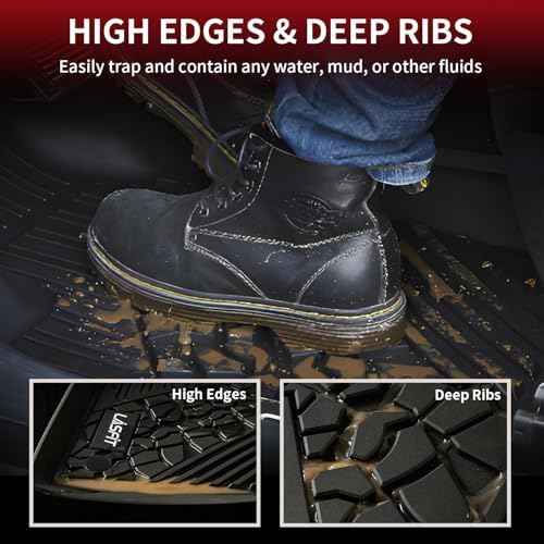 LASFIT Floor Mats for Jeep Gladiator JT 2020-2026 - Image 4