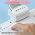 5-Hole Punch Square Paper Punch Manual Book Binding Machine with 20PCS 3:1 Pitch Plastic Spiral Binding Coils for Planners, Notebooks, Journals or Scrapbooks (Silver and White) - Image 7
