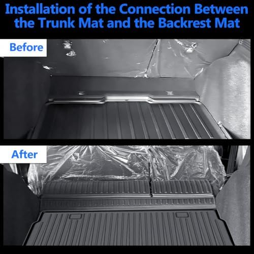AUXKO Floor Mats Upper Cargo+Backrest Mat Door Sill for 2026-2023 Honda CRV - Image 6