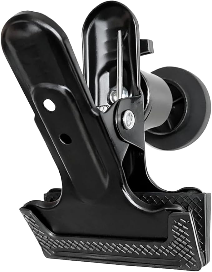 Heavy Duty Magnetic Clips with 2 Inch Opening, 360 Degree Rotating Magnets by Acopelo