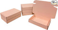12 Pcs 14.2 x 11.8 x 2.4 inches Large Szie Corrugated Cardboard Gift Boxes by Unknown