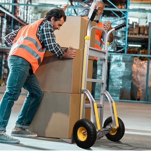Stanley Aluminium Hand Truck-200KG, Silver, SXWTI-HT514 - Image 7