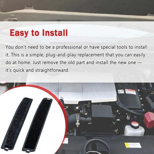 G92DH-47080 2Pcs Engine Cabin Air Filter for TOYOTA PRIUS PRIME 2017-2021 - Image 5