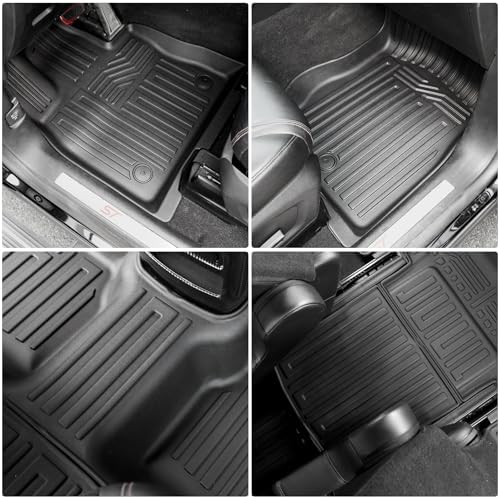 Floor Mats for 2020-2026 Ford Explorer Accessories 6 Seats Set - Image 2