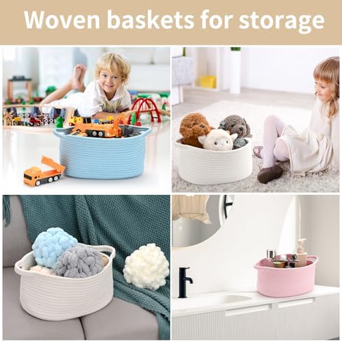 Happyiren Empty Gift Basket with Handle, Black Decorative Storage Container - Image 5