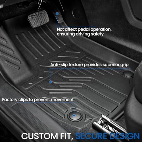 Floor Mats for Chevy Equinox & GMC Terrain 2025-2027 Gas Only - Image 3