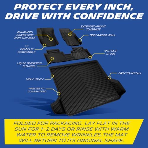 Michelin Vehicle Mats for 2018-2024 Chevy Equinox Gas/GMC Terrain (4 Piece) - Image 3
