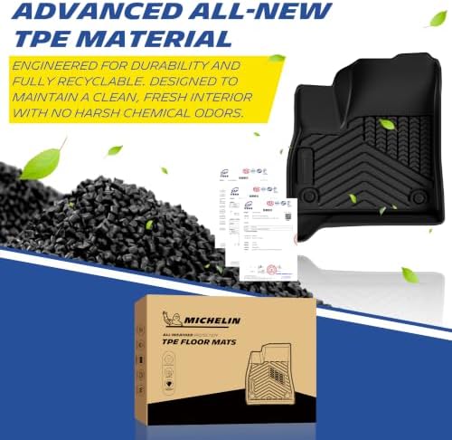 Michelin Vehicle Mats for 2024-2026 Chevy Traverse 9 Piece - Image 7