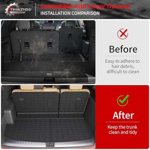 Floor Mats for 2018-2023 Chevrolet Traverse 7 Seat - Image 5