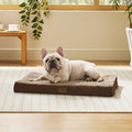 Bedsure Washable Dog Bed Medium Size Dog with Comfy Sherpa, 30x20in Brown by Unknown