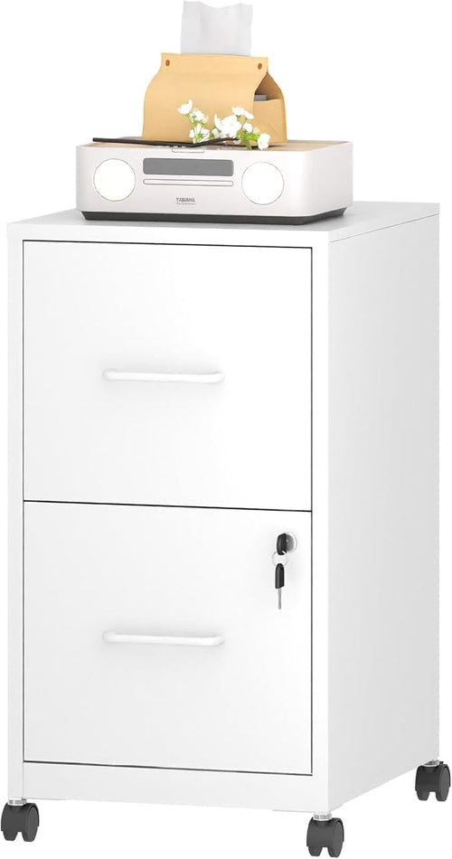 2 Drawer Mobile File Cabinet by EKJOfficials